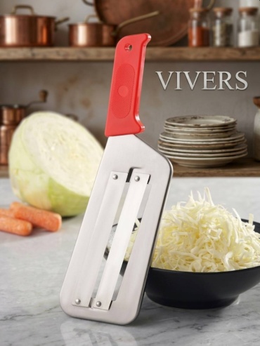 Vivers овощерезка VR-022 черный, красный., нерж.сталь