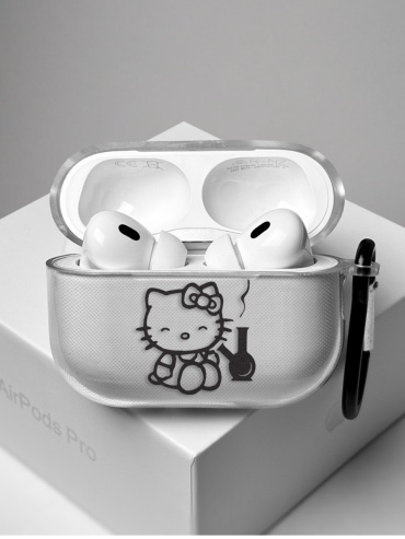 Чехол для Apple AirPods Pro 2 прозрачный