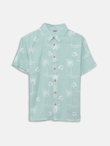 Рубашка LC Waikiki зеленый
