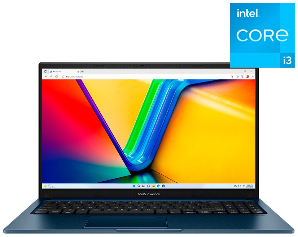 Ноутбук ASUS Vivobook 15 15.6" / 8 Гб / SSD 512 Гб / Без ОС / X1504VA-BQ3735 / 90NB10J1-M043P0