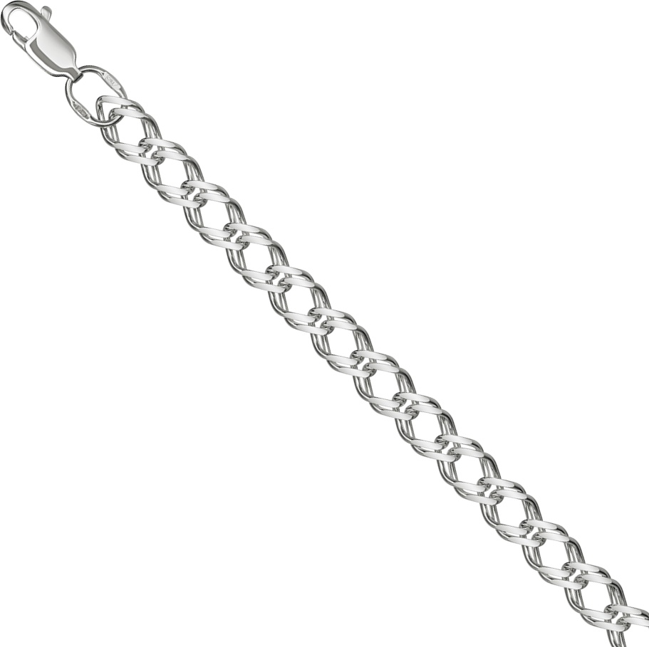 Lucente Silver CHA-LU-925-0732-60 длина 60 см, вес 18.33 г серебро, плетение двойной ромб