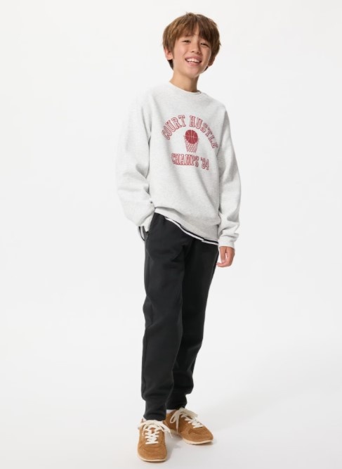 Спортивные брюки Uniqlo черный
