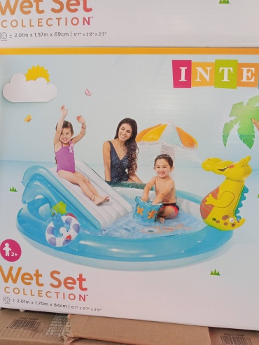 Бассейн надувной Intex Wet Set COLLECTION, 201x170x84 см