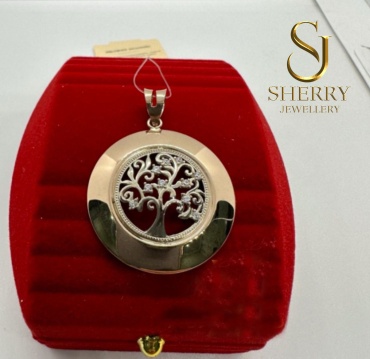 Подвеска SHERRY 82115 вес 3.15 г золото, фианит