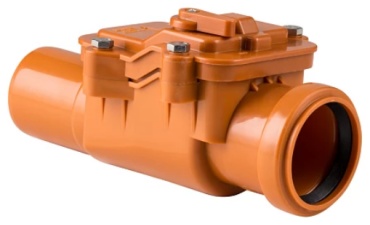 Клапан обратный 110 PP-B наруж кан Pro Aqua Terra РРН80110