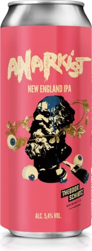 Anarkist England IPA пиво нефильтрованное 5.4% 0.5 л
