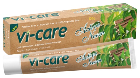 Vi-Care зубная паста VI-CARE ACTIVE NEEM 170 г