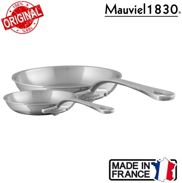 MAUVIEL 1830 набор сковородок France M’Cook Handcrafted 5-Ply 2 в 1