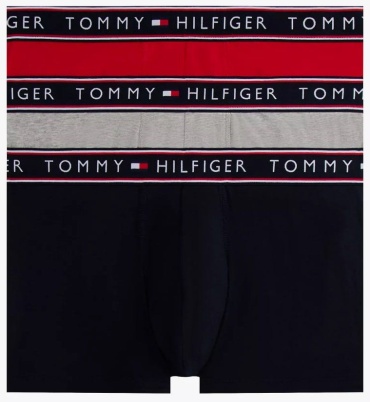 Боксеры Tommy Hilfiger черный, красный