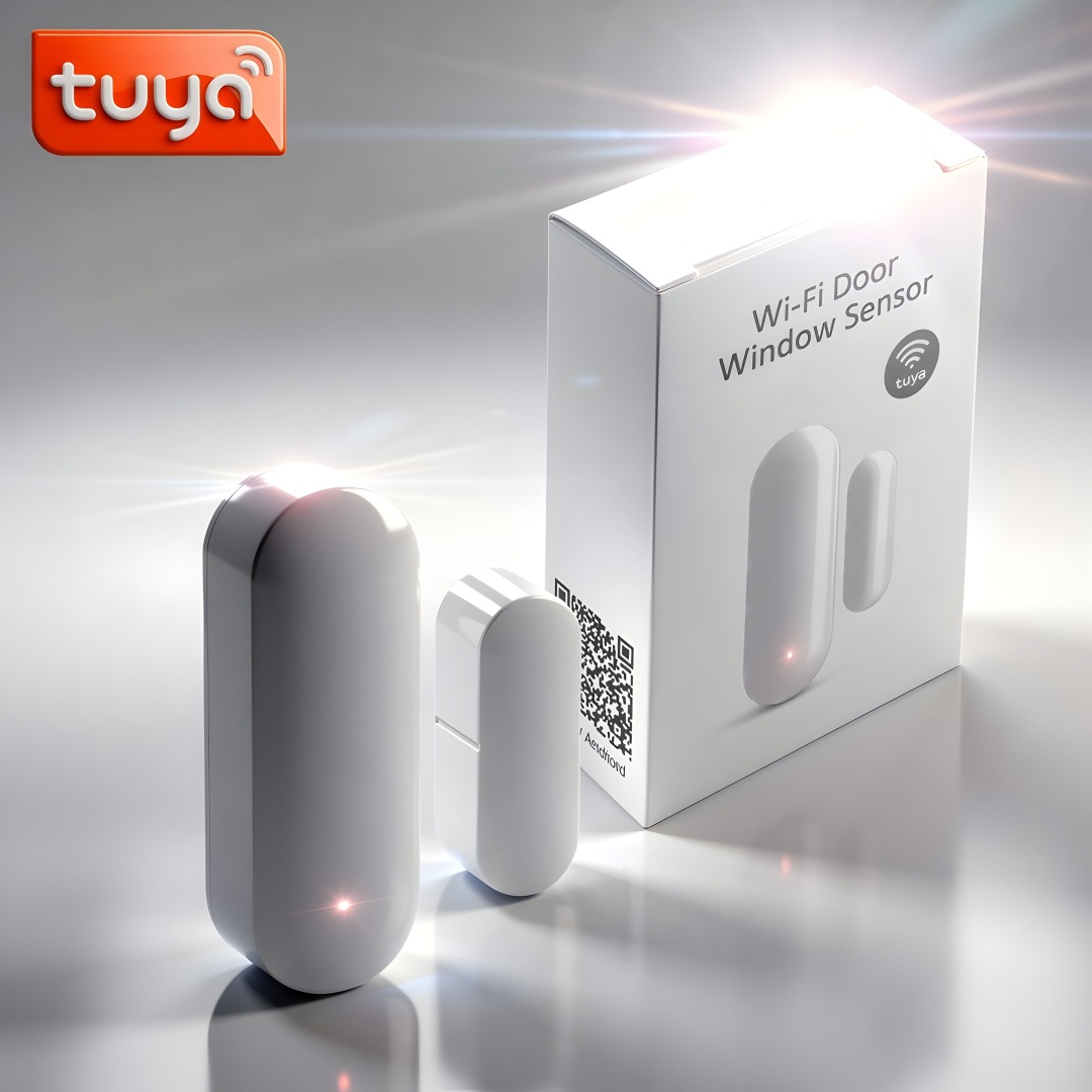 Датчик открытия Tuya WD002, экосистема: Amazon Alexa, Умный дом Яндекса, Tuya Smart