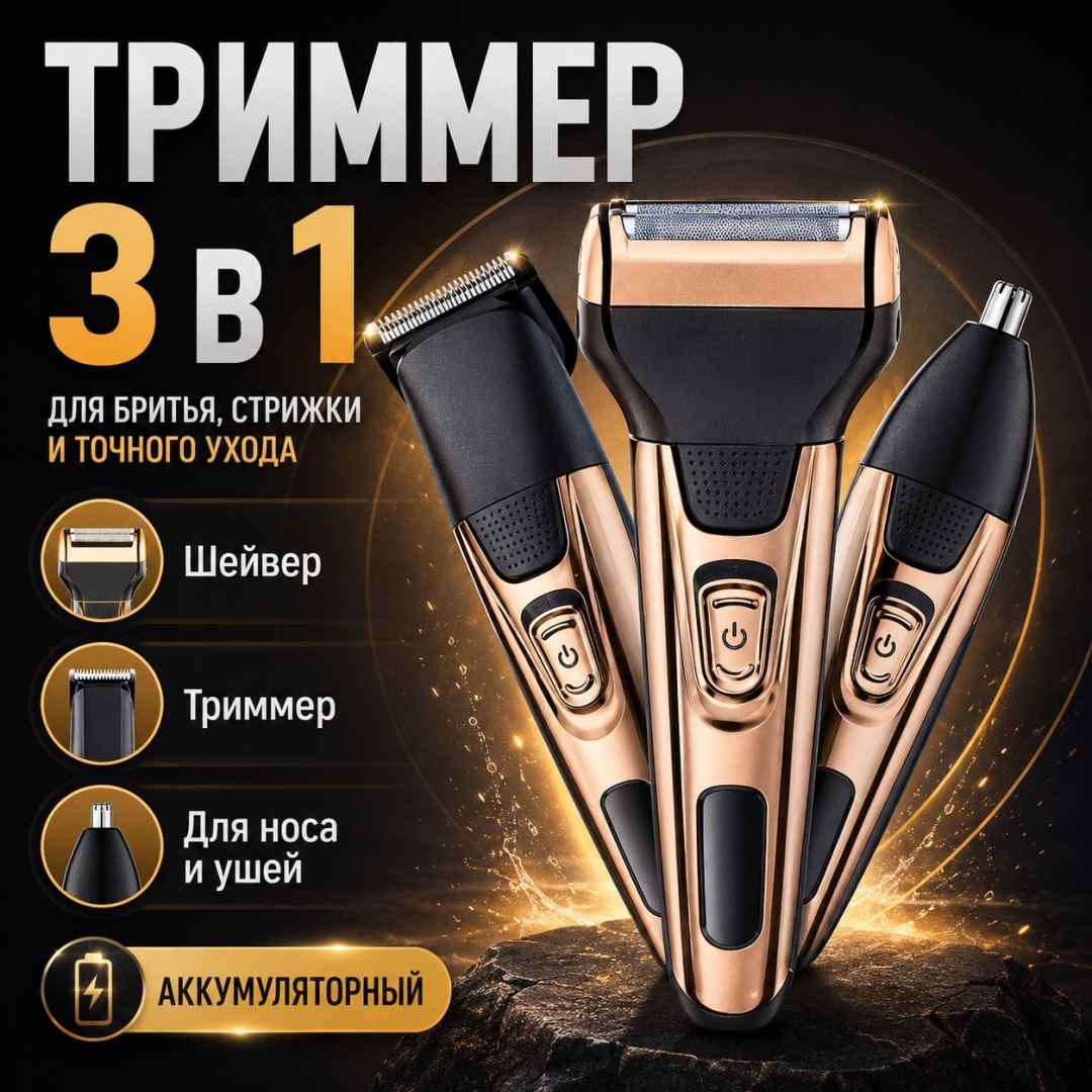 Электробритва NEXARO NX-C9023 роторная