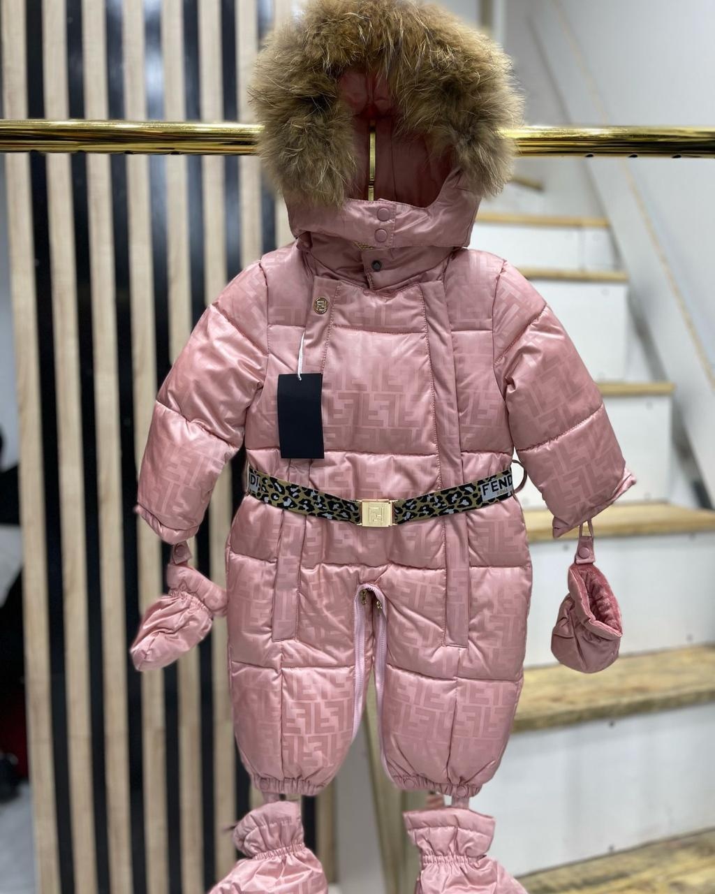 Комбинезон с брюками Raisa Kids бледно-розовый
