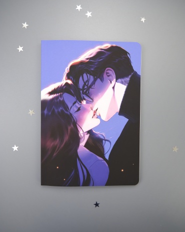Блокнот Clever Персонаж книги, A5, 96 л, черный