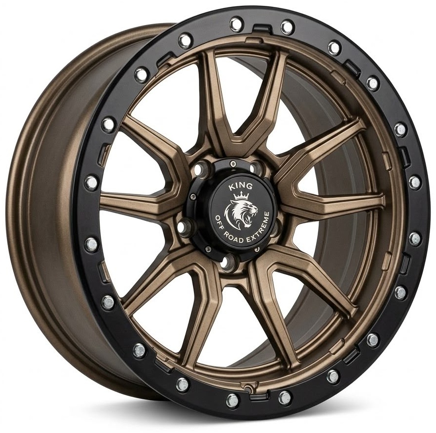 King K22 10x20/5x150 D110 ET-18 4 диска бронзовый, черный