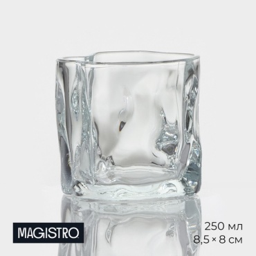 Бокал Magistro 250 мл, стекло, 1 шт