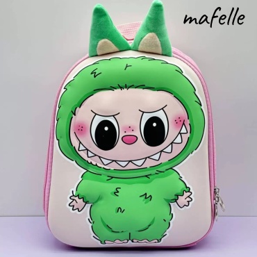 Рюкзак mafelle нейлон розовый, зеленый