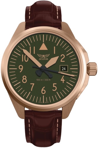 Кварцевые Aviator AVIATOR V.1.38.2.330.4 нержавеющая сталь