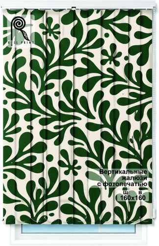 Жалюзи вертикальные Roll Print 160x160 см PHJAL, ткань
