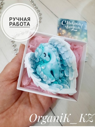 OrganiK_KZ Символ 2026 Лошадка Нежность сувенирное мыло