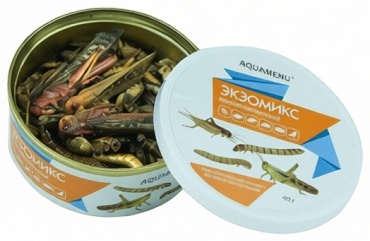 AQUAMENU 59 высушенные организмы 40 г