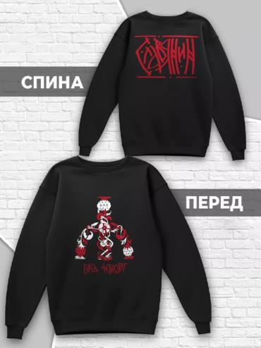 Толстовка Printech черный