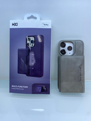 Чехол HDD PRODUCE для Apple iPhone 15 Pro Max серый