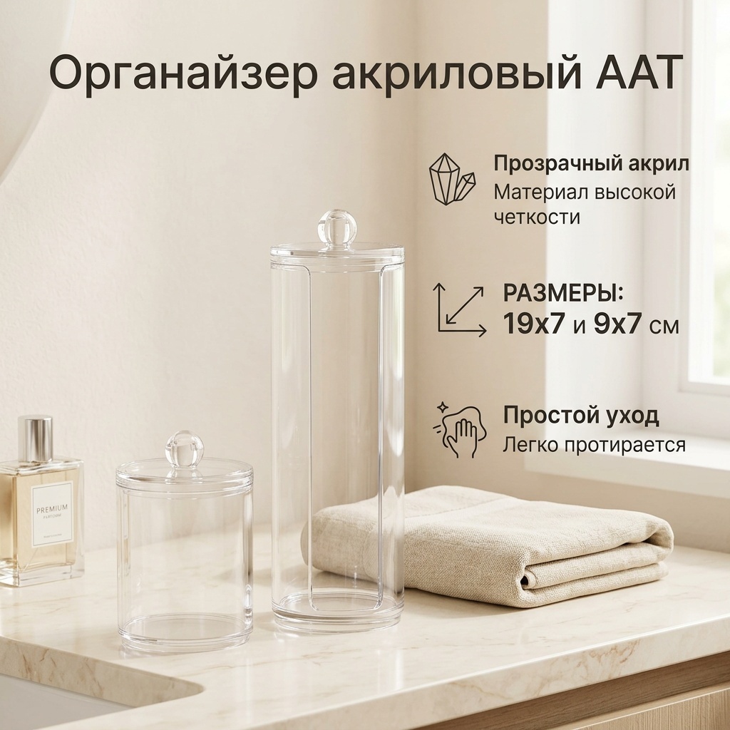 AAT органайзер акрил 2 шт