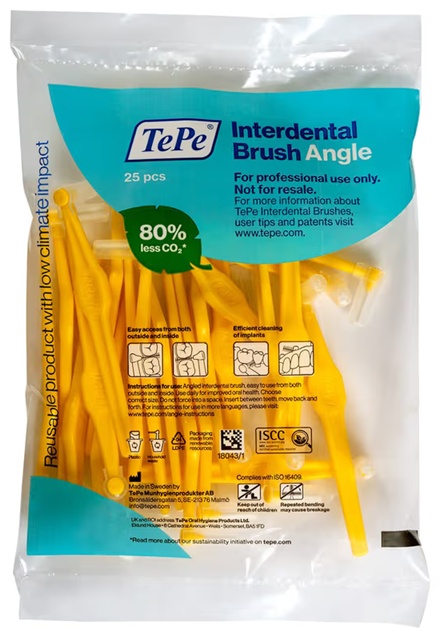 TePe TePe Angle Yellow зубной ершик средняя 25 шт