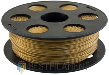BestFilament PLA 1.75 мм 1 кг золотистый