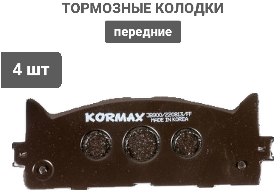 Колодки Kormax KBP089