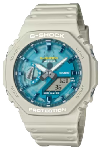 Кварцевые CASIO GA-2100AS-5ADR карбон