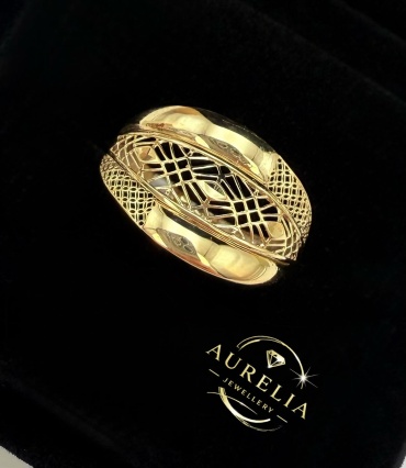 Aurelia 67856 размер 18 вес 1.25 г золото, без вставок