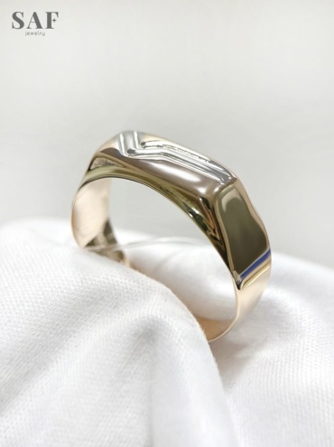 SAF jewelry 0001605 размер 21.5 вес 2.01 г золото, без вставок
