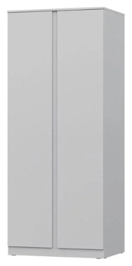 Распашной шкаф НК Мебель STERN , 83x200.3х58.3 см, белый