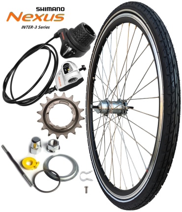ВЕЛОГАРАЖ Планетарное Shimano Nexus Inter 3 28 мм