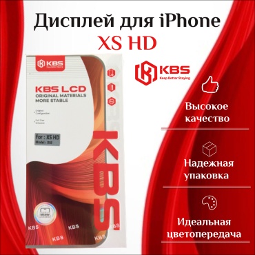 KBS дисплей с тачскрином для Apple iPhone XS