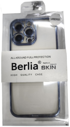 Чехол BERLIA для Apple iPhone 14 Pro Max прозрачный