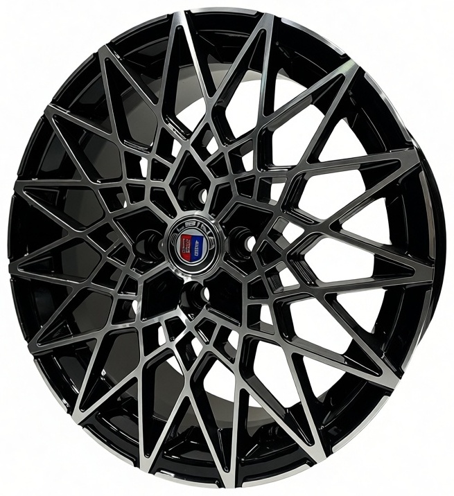 RNO 1089 7x16/4x100 D67.1 ET35 черный, серебристый