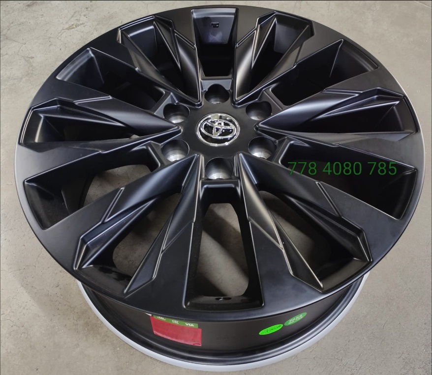 Toyota INThayland r20 6x139.7 8.5x20/5x114.3 D95.1 ET45 4 диска черный матовый