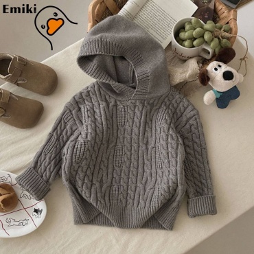 Свитер Emiki серый