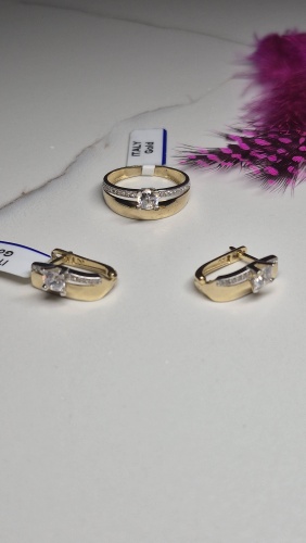 Diamond Exclusive 123_890 вес 6.44 г золото, фианит