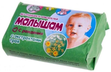 Кусковое мыло детское Весна Малышам 1 шт