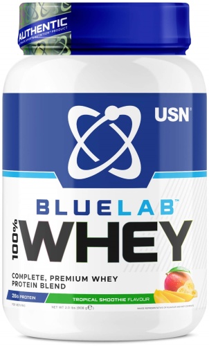 USN BlueLab 100% Whey Тропический смузи 908 г