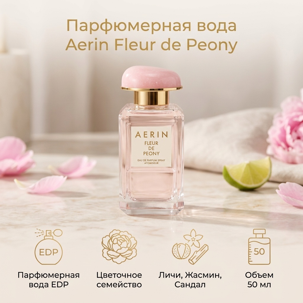 Aerin Fleur de Peony парфюмерная вода EDP 50 мл, для женщин
