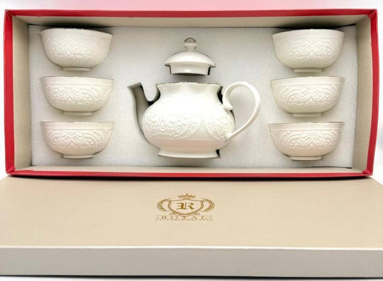 Сервиз на 6 персон ROYAL CROWN , предметов: 8, чайный, фарфор