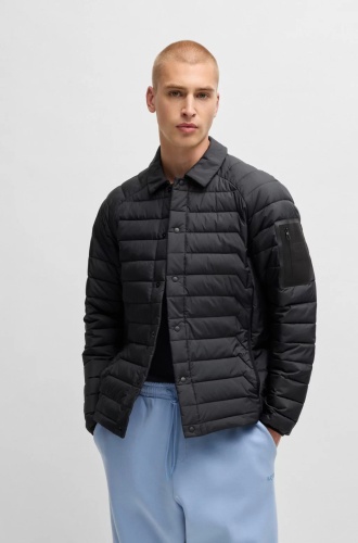 Демисезонная куртка Hugo Boss черный