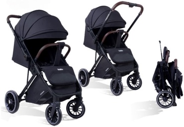 Коляска прогулочная Kidilo 6530, черный
