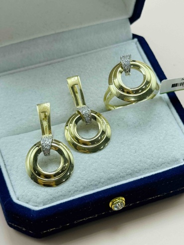 Italy Gold I475282 вес 7.5 г золото, цирконий