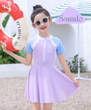 Слитный купальник Saninlo фиолетовый