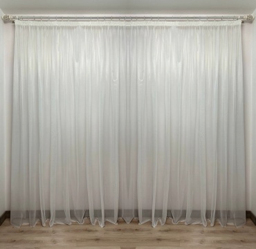 Тюль Renaissance 485x275 см 1 шт, сетка, белый